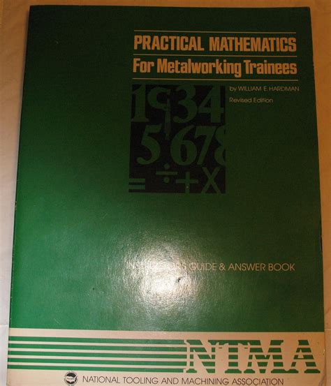 Practical mathematics for metalworking trainees instructors guide. - Manuale di servizio toshiba e studio 232 gratuito.