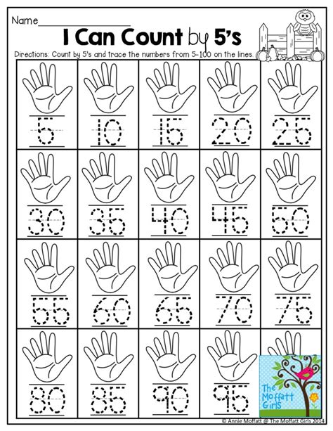Practice Counting To Five
