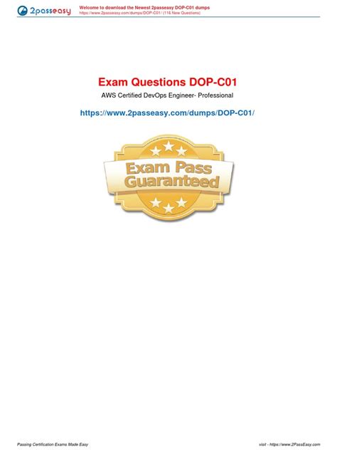 Practice DOP-C01 Test