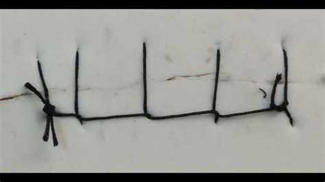Practice Ford Interlocking suture pattern YouTube
