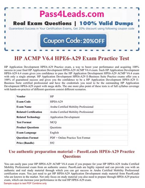 Practice HPE6-A83 Exam