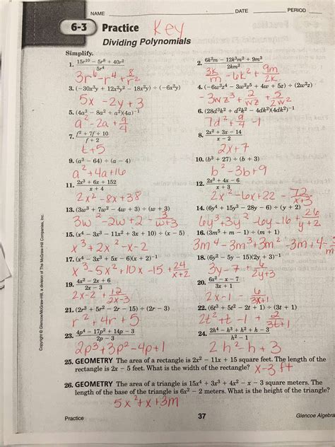 Practice Math Pg 197 Answers