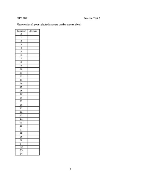 Practice Test 3Fall2013 Please enter all your selected answers on