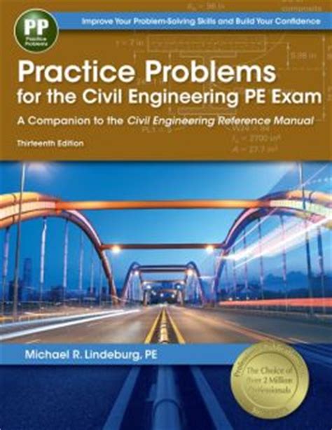 Practice problems for the civil engineering pe exam a companion to the civil engineering reference manual 15th ed. - Fortunat brunet, élève du collège sainte-marie.