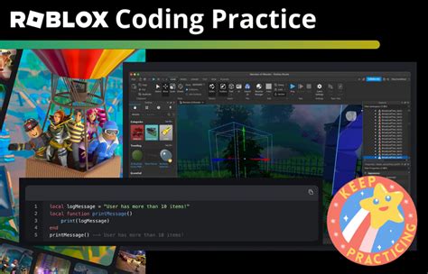 Practice roblox scripting.  Interactive coding lessons, challenges, an...