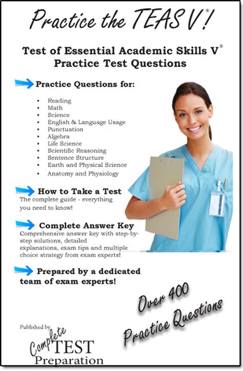 Practice the TEAS! Test of Essential Academic Skills Practice Test