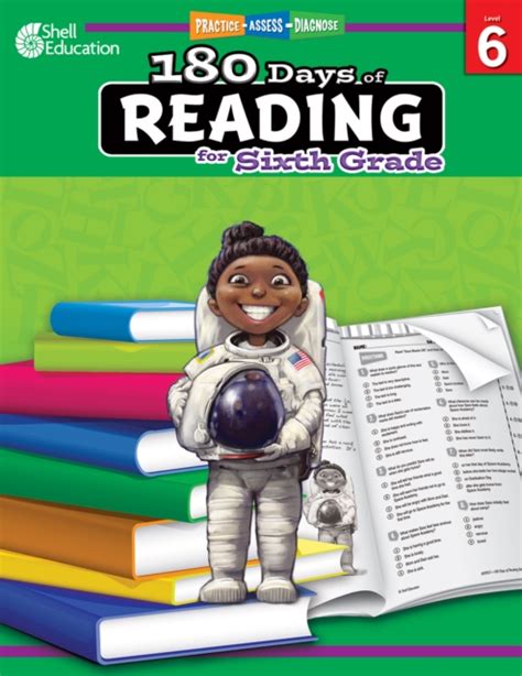 Read Practice Assess Diagnose 180 Days Of Reading For Sixth Grade By Margot Kinberg