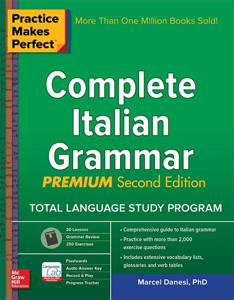 Read Practice Makes Perfect Complete Italian Grammar Premium Second Edition By Marcel Danesi