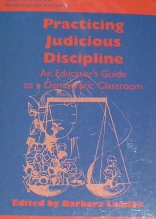 Practicing judicious discipline an educators guide to a democratic classroom. - John deere x500 repair manual manualcart.