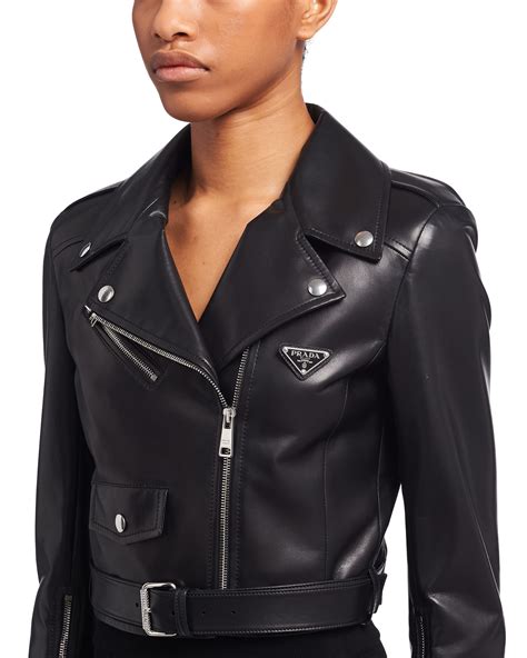 Prada Leather Biker Jacket