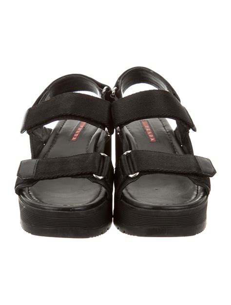 Prada sport velcro heeled sandals. Add this product to your favorites. $69.99 Compare At $100. 1 / 5. next. view all. Women's Sandals. Find incredible deals on a huge selection of sandals at Marshalls. No matter what style you are shopping for, you'll find all the hottest trends here! Browse casual sandals, like slides and flip flops for every day wear or score on brand name ... 