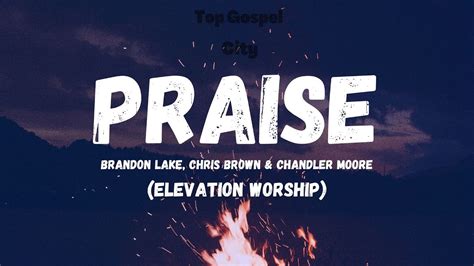 Praise elevation lyrics. Elevation Worship is the worship ministry of Elevation Church, a multisite church based in Charlotte, N.C. led by Pastor Steven Furtick. Elevation Worship has produced 12 albums that include American Christian radio no. 1 song “Graves Into Gardens&rdquo;, the RIAA Gold Certified song “The Blessing&rdquo;, RIAA Platinum Certified and American … 