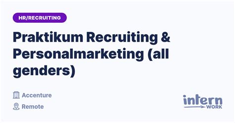 Praktikum Personalmarketing & Employer Branding (m/w/d)