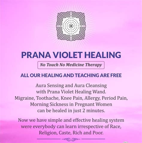 Prana Violet Healing - Facebook