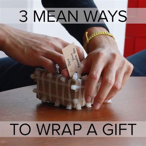 Pranks Funny Ways To Wrap A Gif