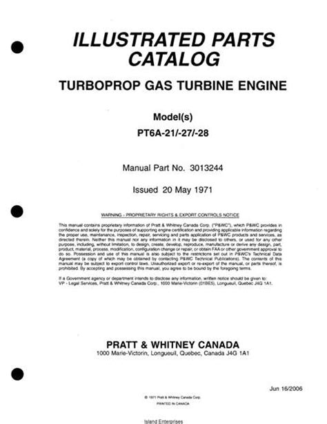Pratt whitney pt6a aircraft engine maintenance parts manual set. - Hale hp 550 pump service manual.