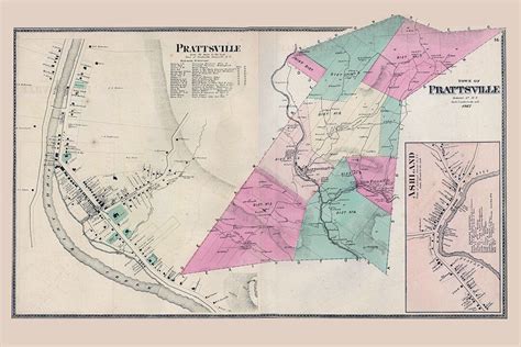 Prattsville Map - Hamlet - Greene County, United States - Mapcarta