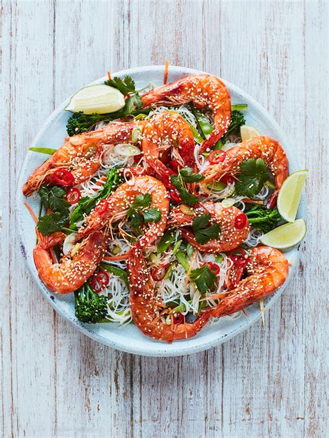 Prawns on toast with sesame recipe - BBC Food