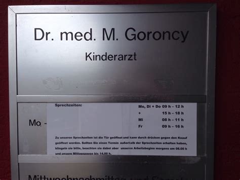 Praxis Dr.med. Michael Goroncy Facharzt für Kinder- und …