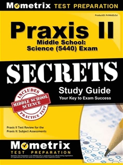 Praxis ii middle school science 5440 exam secrets study guide. - A che punto è la notte..