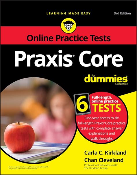 Full Download Praxis Core For Dummies With Online Practice Tests By Carla C Kirkland