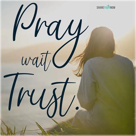 Pray, Wait and Trust - YouTube