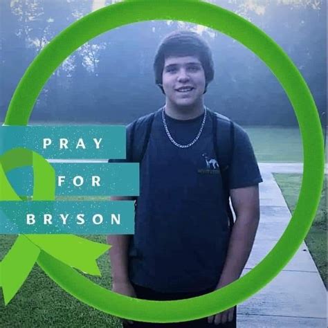 Pray for bryson. Jan 13, 2022 · Green bows and signs around the community that read “Pray for Bryson” are just some of the ways the community is supporting 13-year-old Bryson Capps on his road to recovery. Doing what he loved – that’s what Bryson’s cousin Emily Battle said he was doing when he got struck by a rogue bullet while hunting in Sneads Ferry on Dec. 31. 