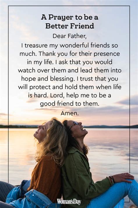 Prayer For Good Friends