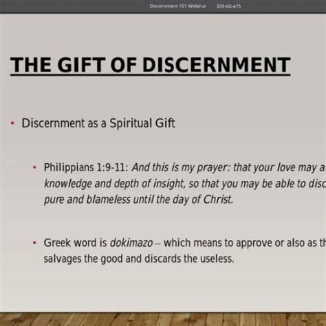 Prayer For The Gift Of Discernmen
