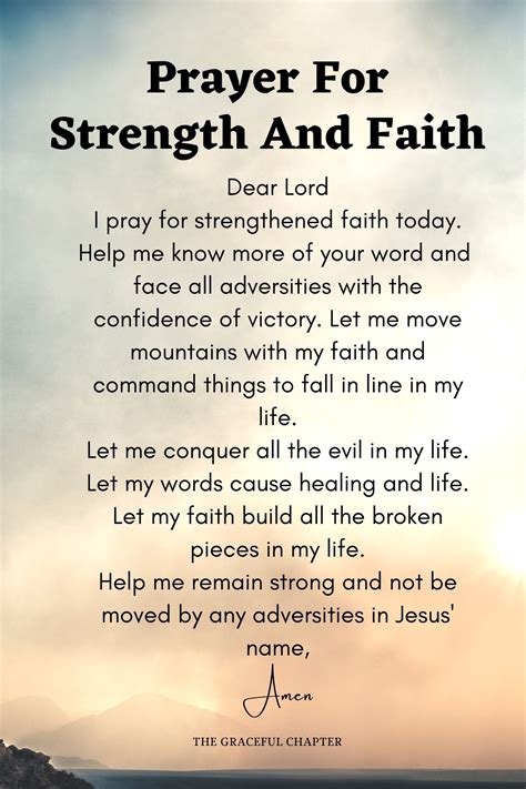 Prayer for Strength - Smart English Notes