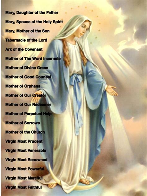 Prayer to the Blessed Virgin Mary in the Apostolic …