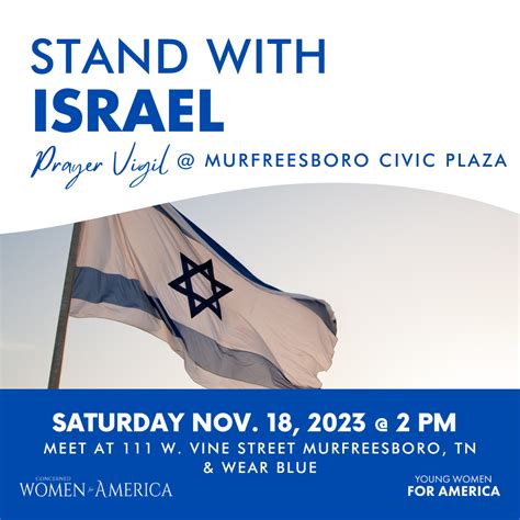 Prayer vigil and solidarity rally held for the victims in Israel