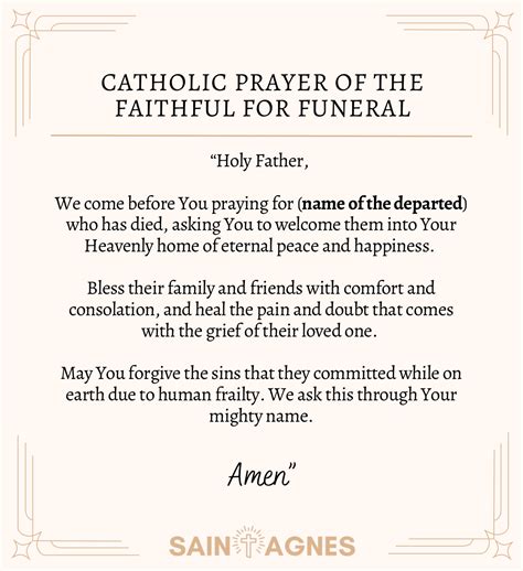 Prayers of the faithful for funeral. - Ache board of governors study guide.