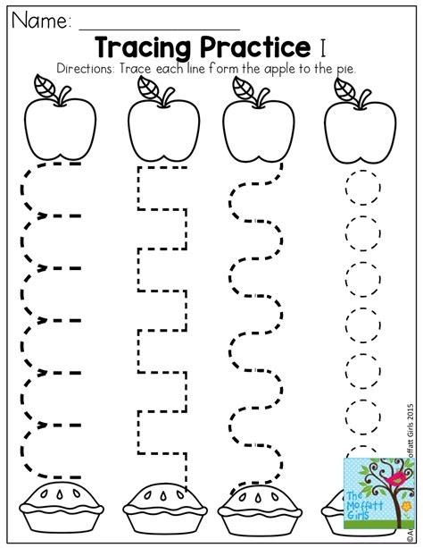 Pre Writing Tracing Sheets