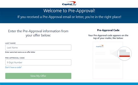 Pre approval capital one auto. See if you're pre-qualified with Capital One and participating lenders to find the best offer for you. When you provide your email address, we may use it to send you important information about your application and account (s), as well as other useful products and services. phone number. + Add a co-applicant's information. All fields are required. 