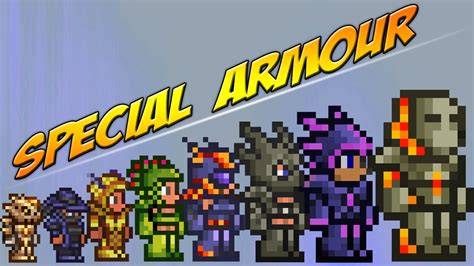 The Calamity Mod adds 28 new armor sets. 7 sets can be obtained P
