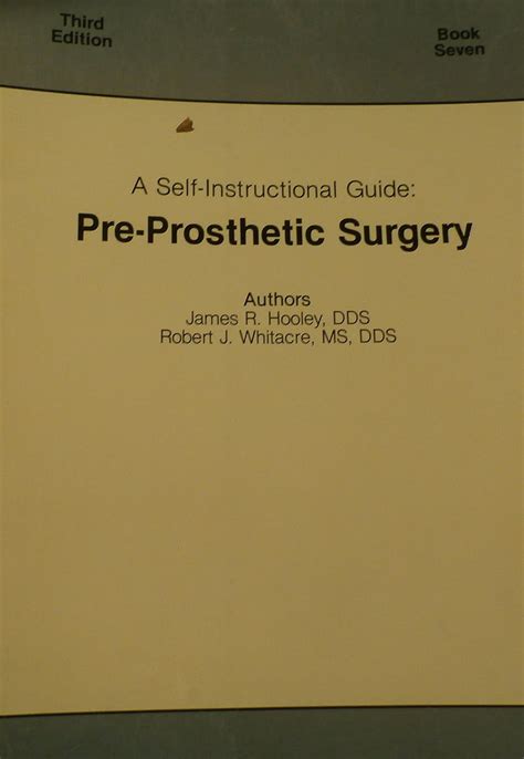 Pre prosthetic surgery a self instructional guide to oral surgery in general dentistry. - Trilogía de la palabra, el yelmo y la mirada.