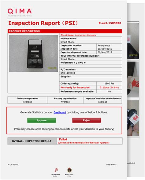 Pre-Shipment Inspection (PSIC) Certificate: A Guide for ... - QIMA