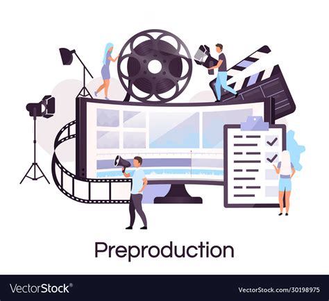 Pre-prod. Pre-production in film, television, or commercial filmmaking technically encompasses all the tasks that happen after the project’s initial development phase and before cameras actually start rolling. … 