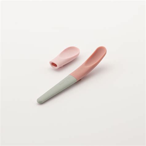 Pre2Pro Silicone+PLA Spoon Set - Pink Antioxidant