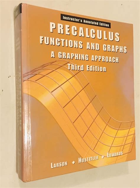 Precalculus A Graphing Approach Second Edition