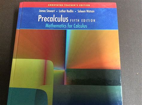 Precalculus Fifth Edition Mathematics For Calculus