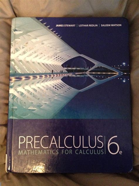 Precalculus Mathematics For Calculus 6th Edition Free Ebook