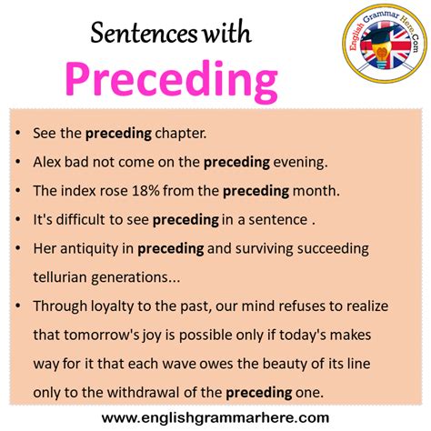 Preceding example sentences - sentenceusingwords.com