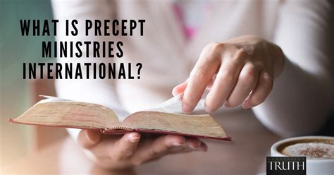 Precepts ministries. Things To Know About Precepts ministries. 