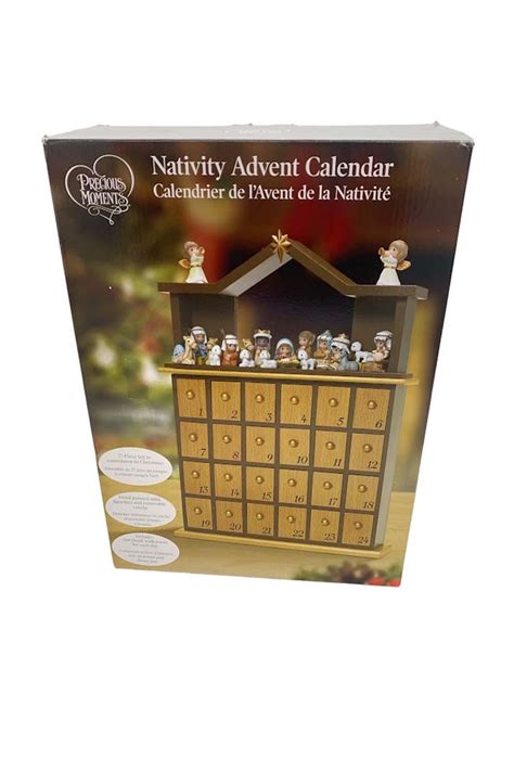 Precious Moments Set/26 Countdown To ChristmasNativity Advent