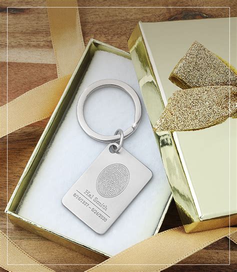 Precious memories thumbprint brochure.  Discover personalized Bookmarks, Keychains, and more.  L...