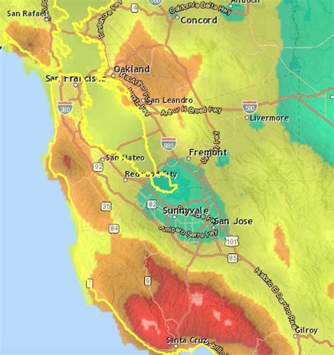 Dec 26, 2021 · Updated chart: Bay Area rainfall totals for series of storms. A map of 7-day rainfall totals as of Dec. 27 shows 1-2 inches in green, 2-4 inches in yellow, 4-6 inches in orange, and above 6 in red ...