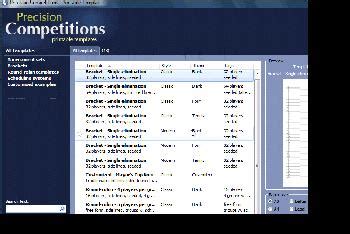 Precision Competitions Printable Templates Precision Software Consulting