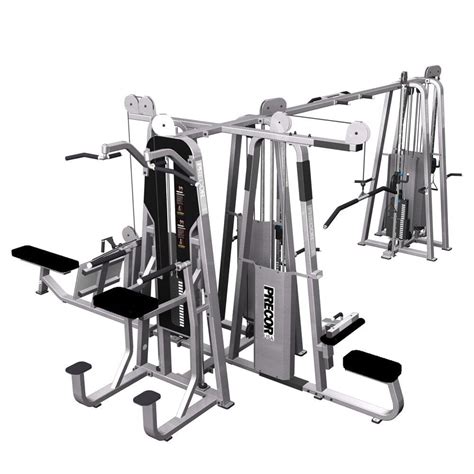 Precor Icarian 6-Stack Multi-Station Gym Top Fitness